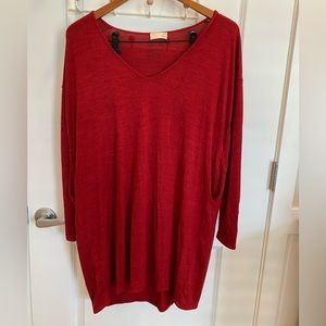 Wilfred free Red long sleeve dress US XS